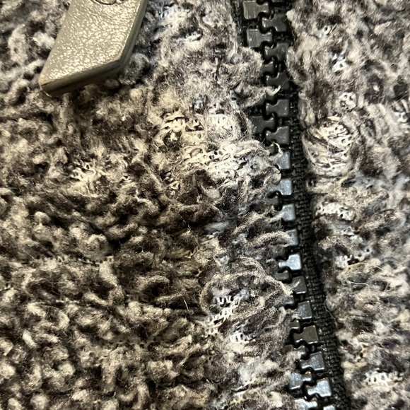 Cloudveil Women's size small Cozy Gray fleece Teddy Jacket - Picture 15 of 15